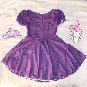 Purple Princess Babydoll Dress 🎀
